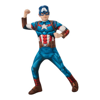 Kostýmy na karneval - Captain America Deluxe dětský kostým