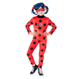 Kostýmy na karneval - Miraculous Ladybug Premium kostým s parukou