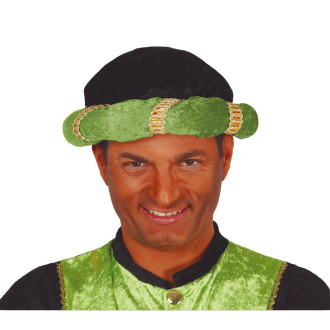 Klobouky, čepice, čelenky - Turban zelený