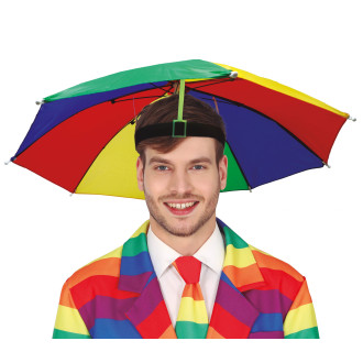 Klobouky, čepice, čelenky - Čelnka s deštníkem