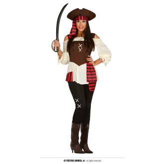 Kostýmy na karneval - Lady pirate seven seas