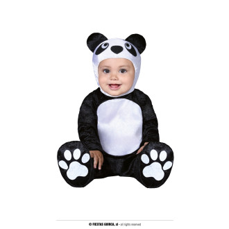 Kostýmy na karneval - Panda - kostým do 12 - 18 měsíců