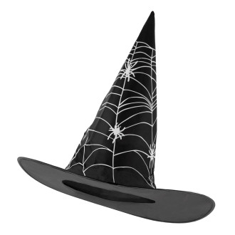 Klobouky, čepice, čelenky - Widmann Čarodějnický klobouk s pavučinou