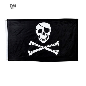 Doplňky - Widmann Pirátská vlajka 150x90 cm