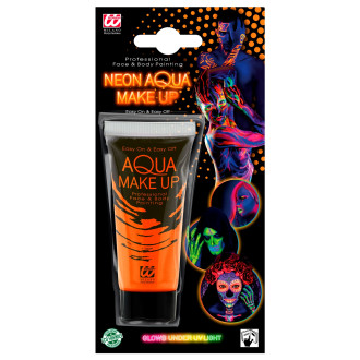 Líčidla, kosmetika - Widmann Aqua make-up neonový oranž