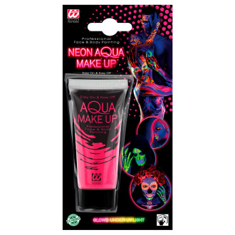 Líčidla, kosmetika - Widmann Aqua make-up neonový růžový
