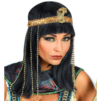 Paruky - Widmann Paruka egyptská císařovna s čelenkou