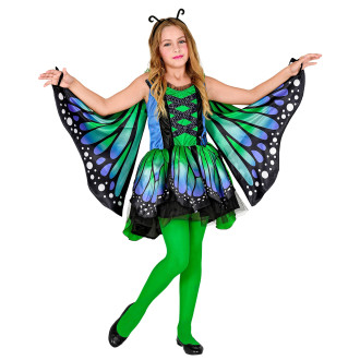 Kostýmy na karneval - Widmann Zelený motýl dětský