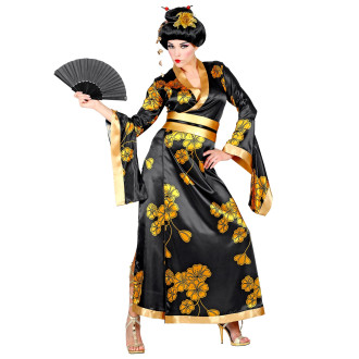 Kostýmy na karneval - Widmann  Geiša - kimono