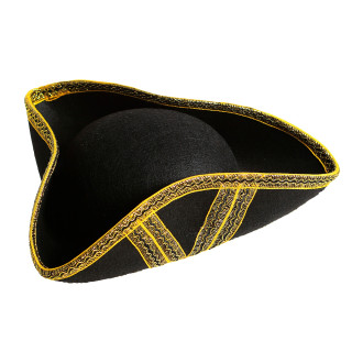 Klobouky, čepice, čelenky - Widmann Třírohý klobouk se zlatým dekorem
