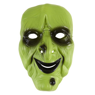 Doplňky - Widmann Maska čarodějnice zelená