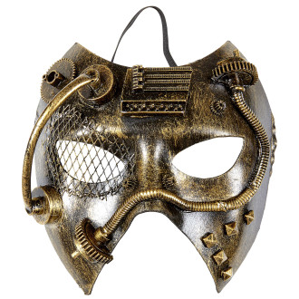 Masky, škrabošky - Widmann Měděná steampunková maska