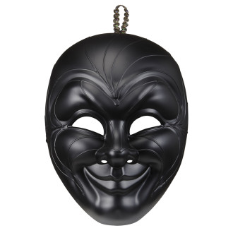 Masky, škrabošky - Widmann Černý muž benátská maska