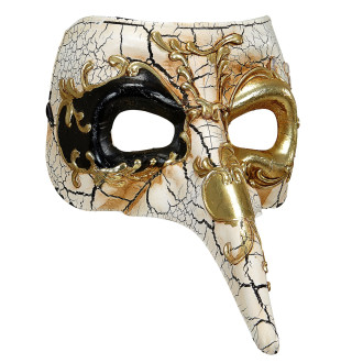Masky, škrabošky - Widmann Deluxe benátská maska dlouhý nos
