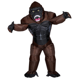 Kostýmy na karneval - Widmann Nafukovací gorila s kompresorem