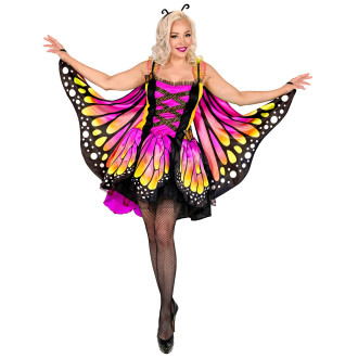 Kostýmy na karneval - Widmann Motýl žlutý dámský kostým