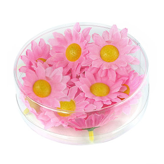 Paruky - Widmann Dokorativní květy růžové