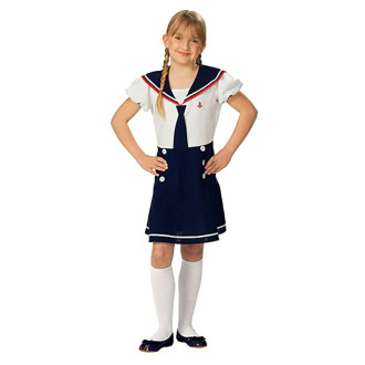 Kostýmy na karneval - Malá námořnice - kostým na karneval D
