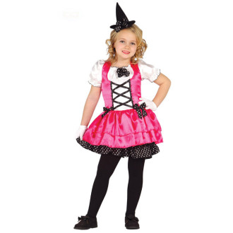 Kostýmy na karneval - Čarodějka růžová
