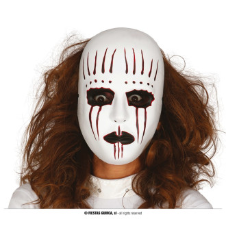 Masky, škrabošky - Maska mima - halloween