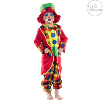 Kostýmy na karneval - Klaunský kostým s kloboukem