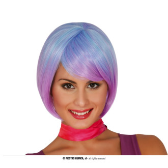 Paruky - Blue extra wig - dámská paruka