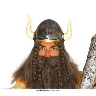 Doplňky - Barbarská helma s rohy