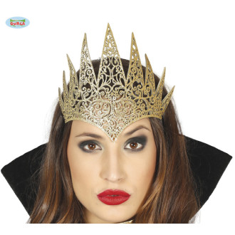 Doplňky - Diadém QUEEN GOLD