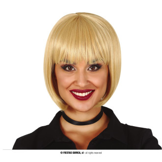 Paruky - Dámská krátkovlasá paruka blond