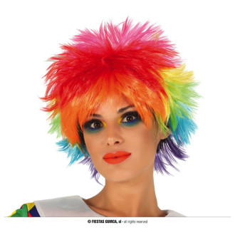 Paruky - Multicolor dámská paruka HQ