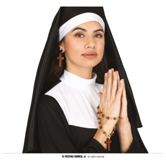 Doplňky - Set růžence a náušnic