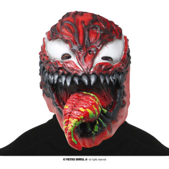 Masky, škrabošky - Maska VENOM RED