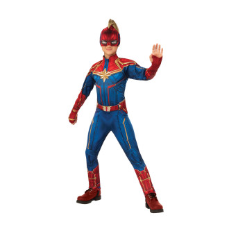 Kostýmy na karneval - CAPTAIN MARVEL DELUXE HERO SUIT