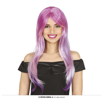 Paruky - Purple paruka Elsie