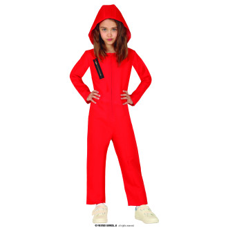 Kostýmy na karneval - Červená vězeňská kombinéza unisex