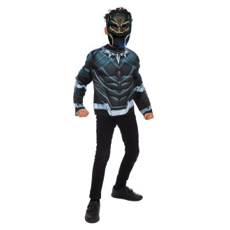 Masky, škrabošky - Black Panther TOP a maska