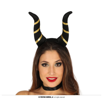 Doplňky - Evil Queen ďábelské rohy