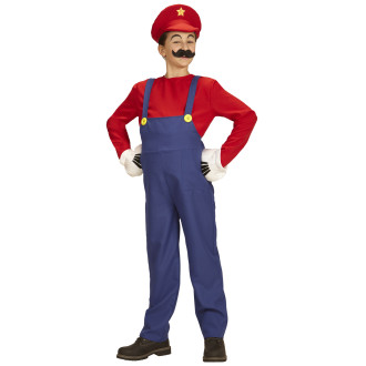 Kostýmy na karneval - Widmann Mario - Super instalatér kostým