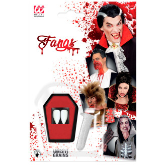Doplňky - Widmann Upíří zuby - profi sada