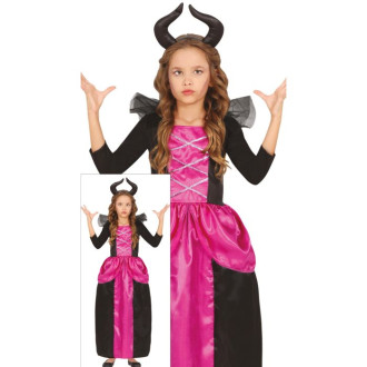 Kostýmy na karneval - Růžová víla s rohy
