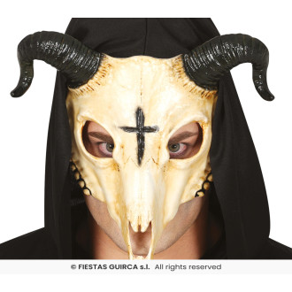 Masky, škrabošky - Maska SKULL PVC