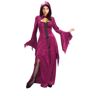Kostýmy na karneval - Burgundy Vampira dámská kostým