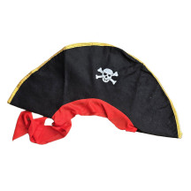 Pirátský klobouk se stuhou