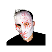 Slasher Blood Spray Mask Light Up maska pro dospělé