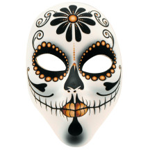 Widmann SEŇORA DIA DE LOS MUERTOS látková maska