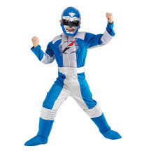 Power Ranger Blue Muscle Chest - licenční kostým