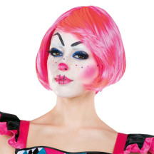 Trixy růžová - karnevalová paruka