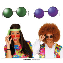 Velké brýle Hippie - mix barev