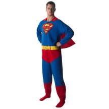 Superman Adult Onesie - kostým