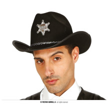 Pánský kovbojský klobouk s hvězdou